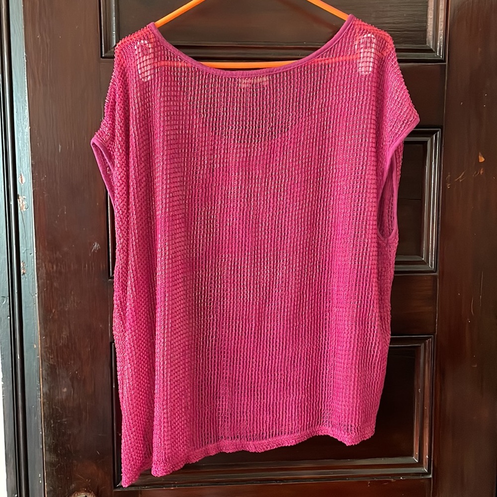 Plus Size Mesh Top - Picture 4 of 6